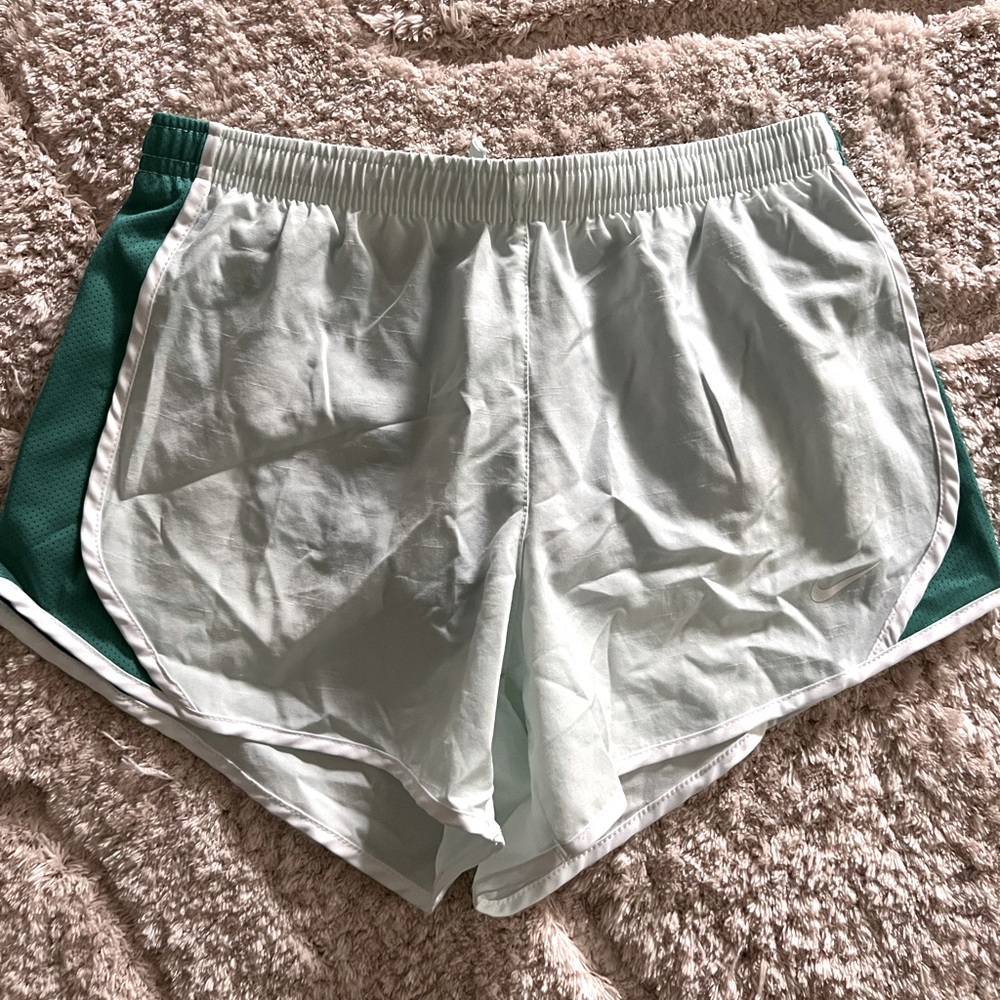 Nike Dry Fit Shorts- Light Green- Child Size Medium